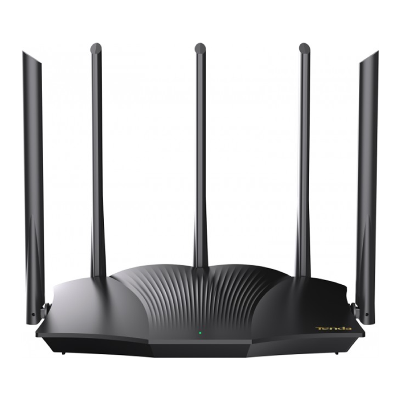 Tenda TX12 Pro WiFi 6 Router Gigabit VDSL , AX3000 - Black 