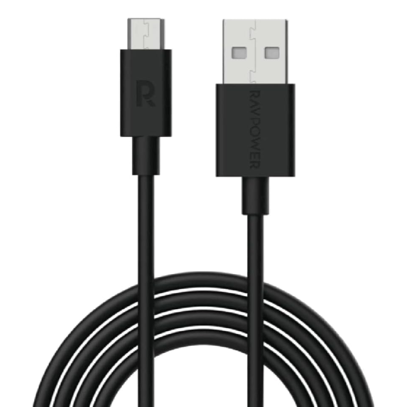 Ravpower RP-CB044 USB-A To Type-C Cable, 1M - Black