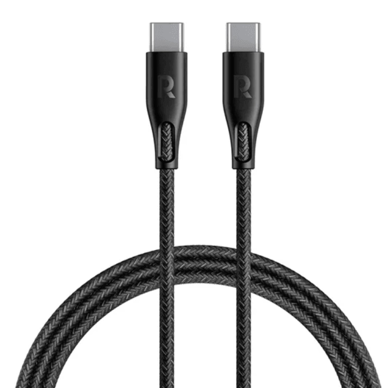 RavPower CB1031 Type-C To Type-C Cable 60W Fast Charging 2M – Black