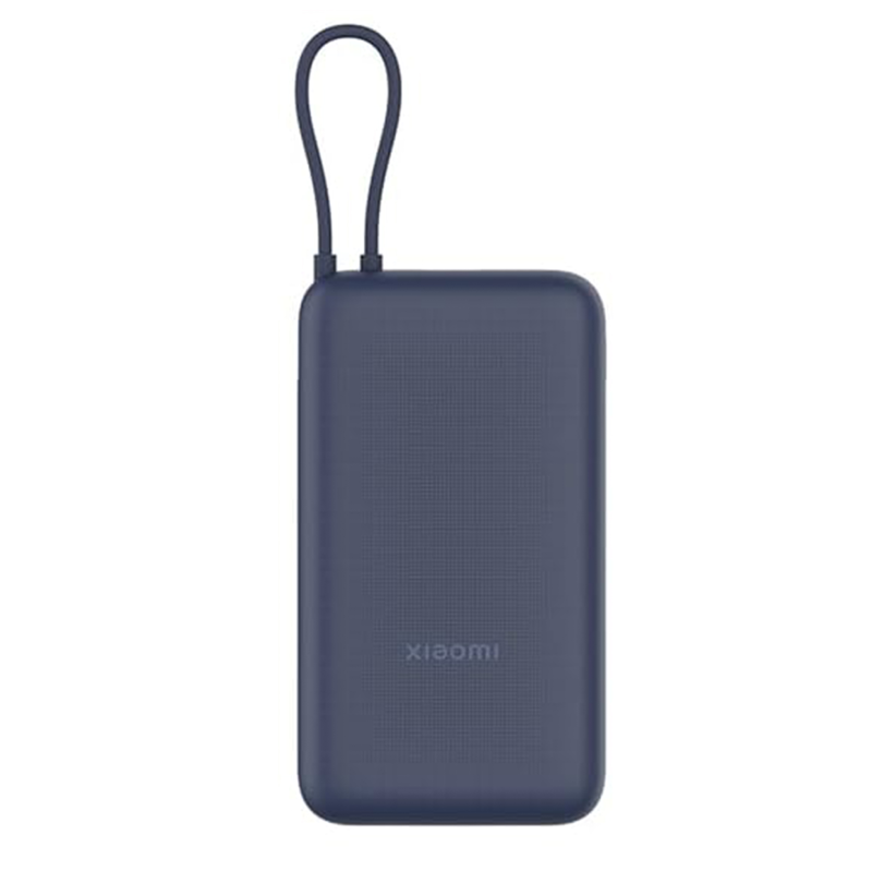 Xiaomi 33W Power Bank 20000mAh (Integrated Cable) - Blue