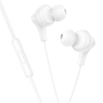 Hoco M114 Jia Wired Earphones Type-C With Mic - White