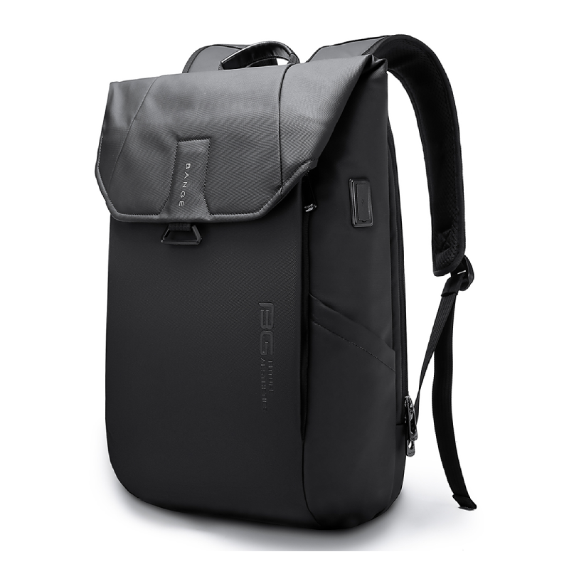 BANGE 2575 Waterproof Travel Men Bag Casual Sports Laptop Backpack -  Black