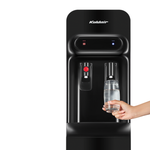 Koldair Slim Water Dispenser 2 Taps Hot & Cold, KWD Slim - Black