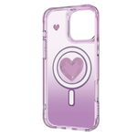 Levelo Hearts Magsafe Case For iPhone 16 Pro Max - Pink