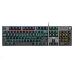 AULA F2058 Wired Gaming Keyboard Black Switch - Black 