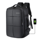 Meinaili 40 L Large Backpack 17.3 inch Laptop Flight Waterproof Business Luggage Large Backpack Fits