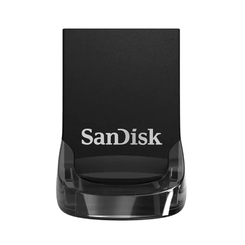 SanDisk Ultra Fit USB 3.2 Flash Drive 64GB - Black