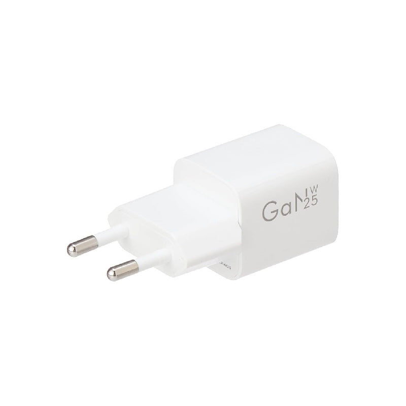 راف باور , شاحن منزلي 25 واط , PD , USB-C - ابيض