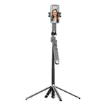 Porodo Selfie Stick Pro X with 360º AI Tracking - Black  