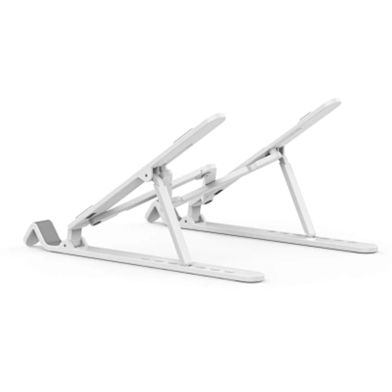WiWU Easy to Take Metal Laptop Stand Foldable Aluminium Laptop, S500 - Silver