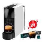Nespresso Mini Essenza Coffee Machine 0.6Liter, 1310 watts, 19 Bar, C30-EU-SI-NE2 Silver + 30 Coffee Capsules Gift