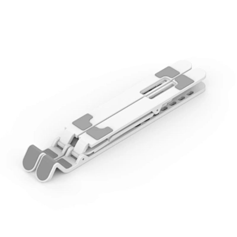 WiWU Easy to Take Metal Laptop Stand Foldable Aluminium Laptop, S500 - Silver