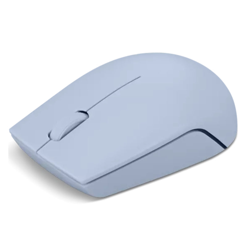 Lenovo 300 Wireless Compact Mouse with battery - GY51L15679 - Frost Blue