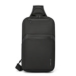Bange BG-7719 Multifunctional Waterproof Sling Shoulder Men bag - Black