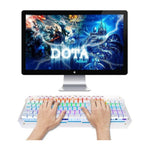 Aula Keyboard F2009 White Square Switch Brown  