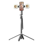 Porodo Selfie Stick Pro X with 360º AI Tracking - Black  