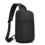 Bange BG-7719 Multifunctional Waterproof Sling Shoulder Men bag - Black