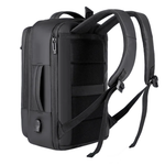 Meinaili 1905 USB Charging Backpack 15.6 inch Laptop Travel Bag - Black