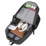 Meinaili Multi-functional waterproof, business backpack, Laptop 17 inch large capacity - Black