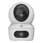 EZVIZ H7c Dual 2K⁺ & 2K⁺ Dual-Lens Pan & Tilt Wi-Fi Camera, H7C DUAL - White