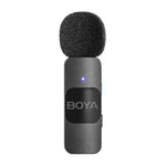 BOYA Ultracompact 2-Person Wireless Microphone System, BY-V2 - Black