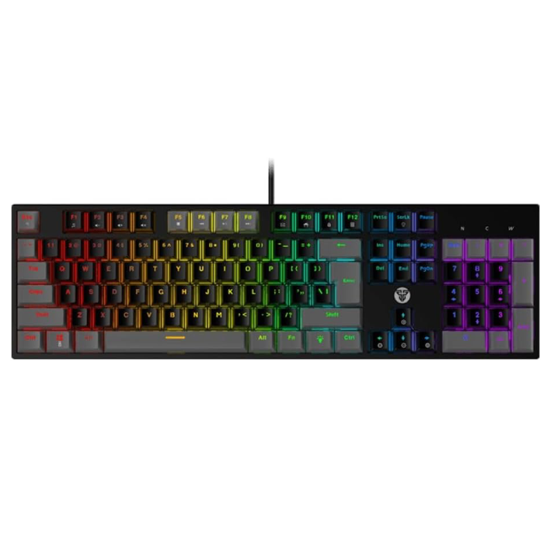 Fantech MK886V2 Wired Mechanical Gaming Keyboard RGB. - Black