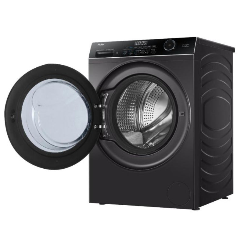 Haier Washing Machine Front Load 8Kg With Inverter Technology, HW80-B14959S8TU1 - Dark Silver