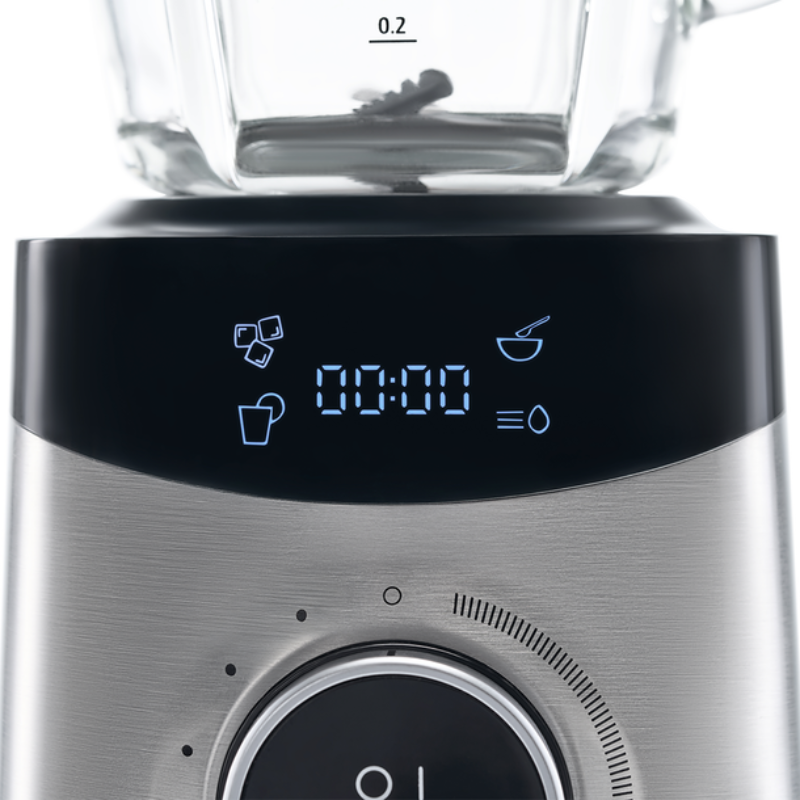  Tank Smart Blender, 1.8L Glass Jug, with Digital Display Panel, 4 Preset Programs, 1500 Watts, YB-S09