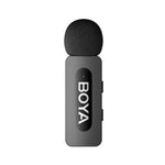 BOYA Dual-Channel Wireless Lightning Microphone 2.4 GHz, BY-V3 - Black