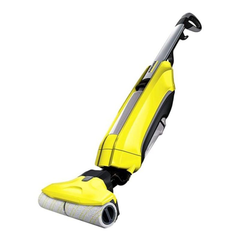 Karcher FC5 Bagless Upright Stick Vacuum Cleaner with Attachments, 460 Watt - Yellow and Black