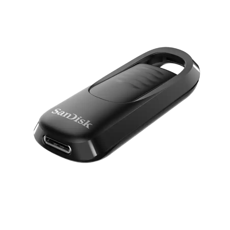 SanDisk Ultra Slider USB Type-C Flash Drive 64GB - Black
