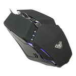 Aula S31 USB Wired Gaming Mouse RGB lighting - Black