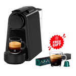 Nespresso Mini Essenza Coffee Machine 0.6 Liter - 19 Bar, D30-EU-RE-NE2 Black + 30 Coffee Capsules Gift