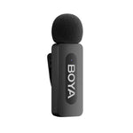 BOYA Dual-Channel Wireless Lightning Microphone 2.4 GHz, BY-V3 - Black