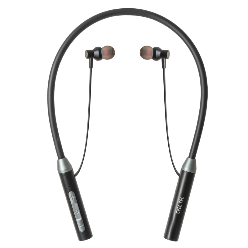 Cell Tel CT-C500 Wireless Neckband Earphone - Black