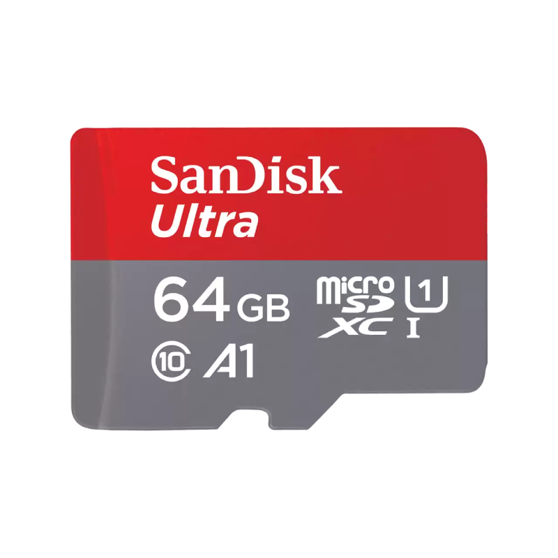 SanDisk Ultra microSD with SD Adapter - 64GB