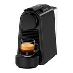 Nespresso Mini Essenza Coffee Machine 0.6 Liter - 19 Bar, D30-EU-RE-NE2 Black + 30 Coffee Capsules Gift