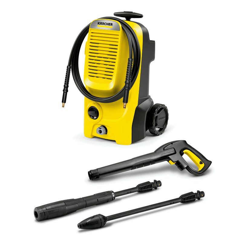 Kärcher K 5 Compact 145 bar Electric Pressure Washer, 2100W - Yellow