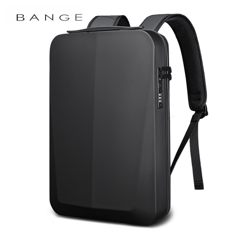 Bange BG-22201 Business Hard Shell Laptop Bag Men Backpack - Black