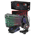 Fantech P51 5 IN 1 Power Bundle Gaming Combo - Black