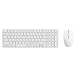 Rapoo 9320M Multi-Mode Wireless Keyboard and Mouse Combo - White