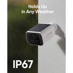 Eufy S220 Outdoor Wi-Fi Camera 2K Solar Solocam