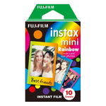 Fujifilm Instax Film Rainbow Single, Pack of 10 For Instax Mini Cameras