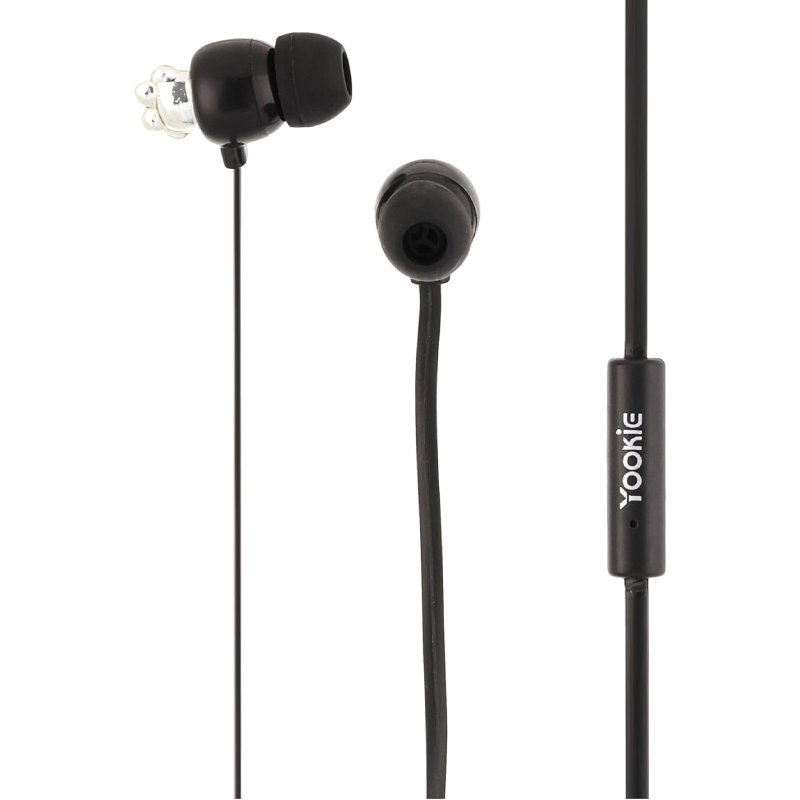 Yookie YK1080 Wired Earphone 3.5MM - Black