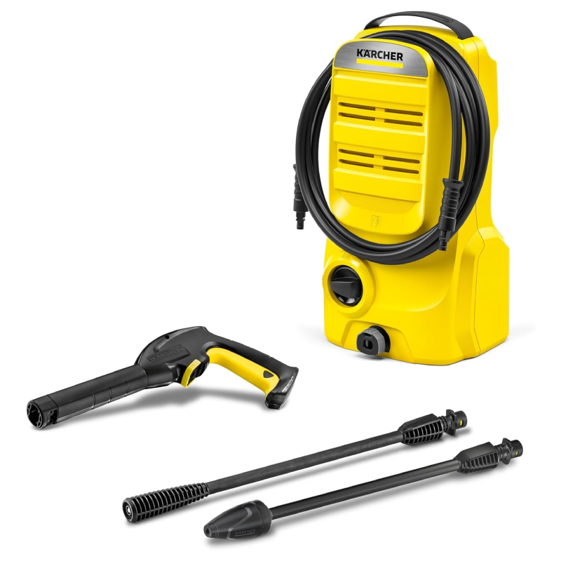 Karcher K2 Compact High-Pressure Washer 110 bar, 1400W - Yellow