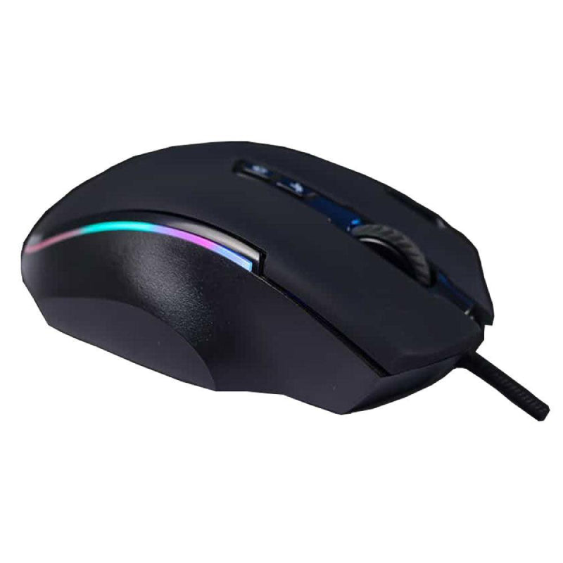 Techno Zone V-6 Wired Gaming Mouse - Black