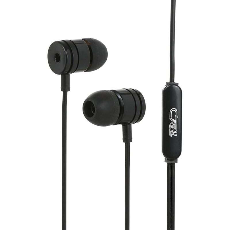Cell Tell 1S  Honor Wired Earphone 3.5MM - Black
