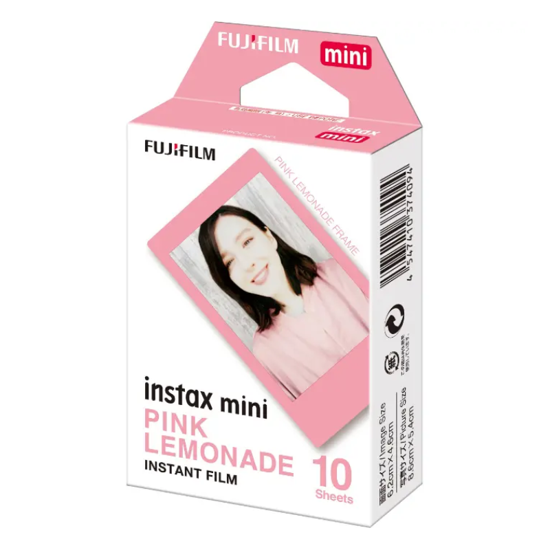FUJIFILM Instax Mini Pink Lemonade Film {10 Sheets }