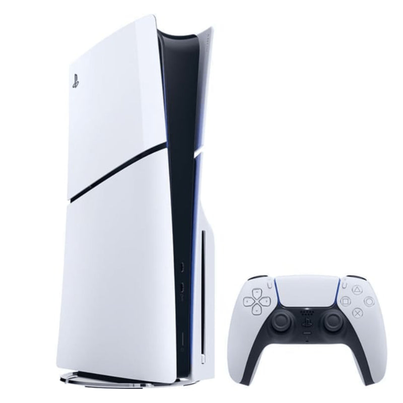 Sony PlayStation 5 Slim With Controller – White