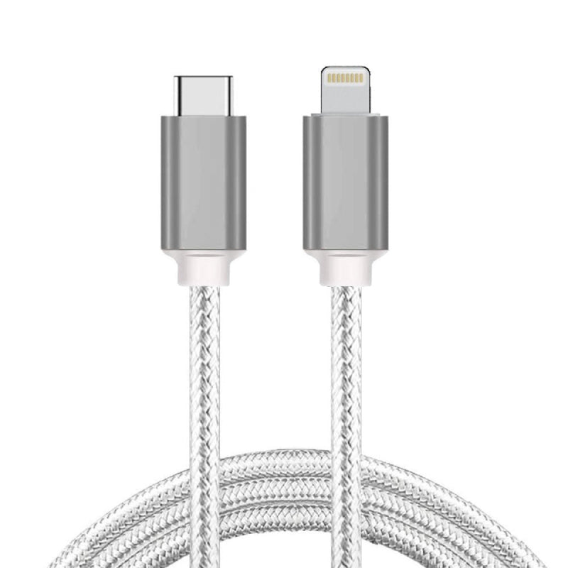 Momo MO-011013 Type-C To Lightning Cable 30W Fast Charging 1.2m - White